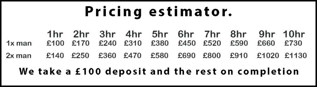 Yate removal costings